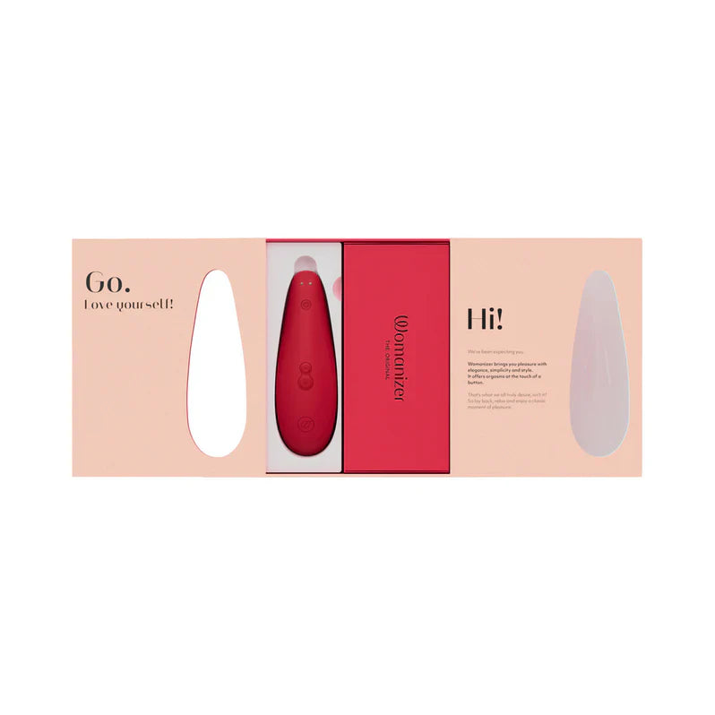 Womanizer x Marilyn Monroe Special Edition Classic 2 Clitoral Stimulator - Vivid Red