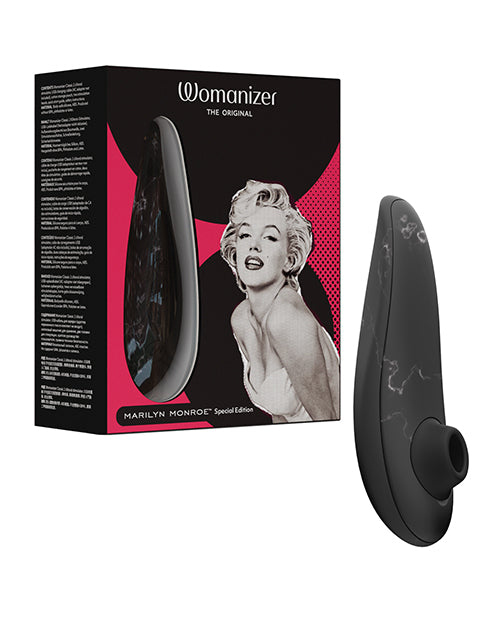 Womanizer x Marilyn Monroe Special Edition Classic 2 Clitoral Stimulator - Black Marble